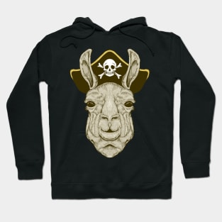 Captain Alpaca - Pirate Llama Hoodie